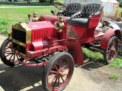 1907 Maxwell Model RS front view 1907 Maxwell Model RS front view