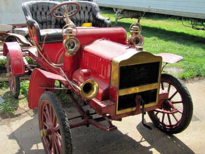1907 Maxwell Model RS front view 1907 Maxwell Model RS front view