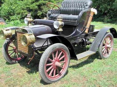 1908 Cadillac Model S front view 1908 Cadillac Model S front view