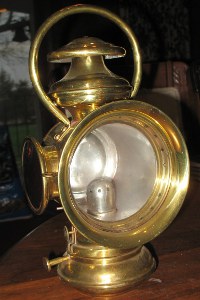 front view and right side of right hand Phoebus lamp front view and right side of right hand Phoebus lamp