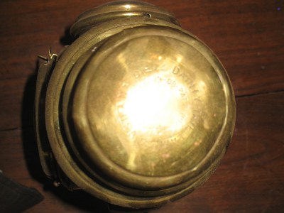 bottom view of Dietz Dainty tail lamp bottom view of Dietz Dainty tail lamp