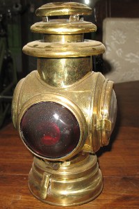 tail lens of Dietz Dainty tail lamp tail lens of Dietz Dainty tail lamp