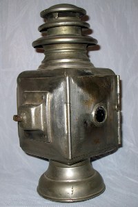 rear view of gray & davis 934c brass lamp rear view of gray & davis 934c brass lamp