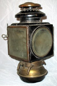front view of E & J side lamp front view of E & J side lamp