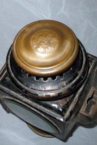 top view of E & J side lamp top view of E & J side lamp