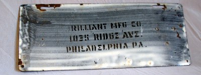 back of 1915 Pennsylvania license plate back of 1915 Pennsylvania license plate