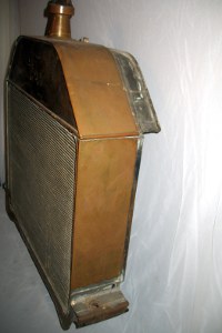 side view of ford brass radiator side view of ford brass radiator