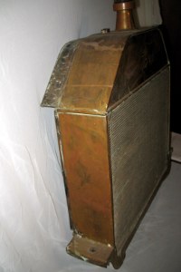 side view of ford brass radiator side view of ford brass radiator