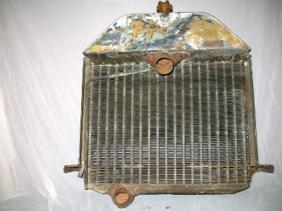 rear view of ford brass radiator rear view of ford brass radiator