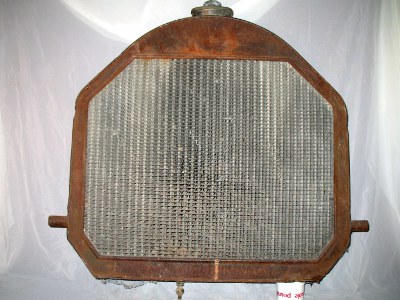 front view of Overland radiator front view of Overland radiator