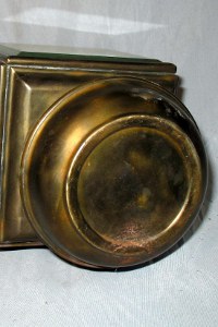 bottom view of Westchester side lamp bottom view of Westchester side lamp