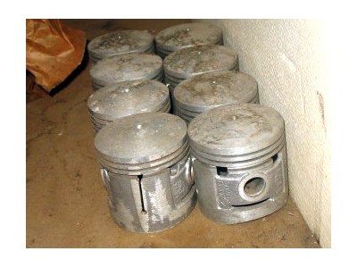 aluminum pistons