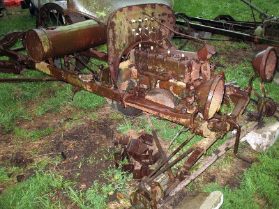 front view of 1919 Ford tractor conversion kit front view of 1919 Ford tractor conversion kit
