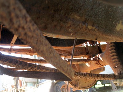 Cartercar chain and rear end Cartercar chain and rear end